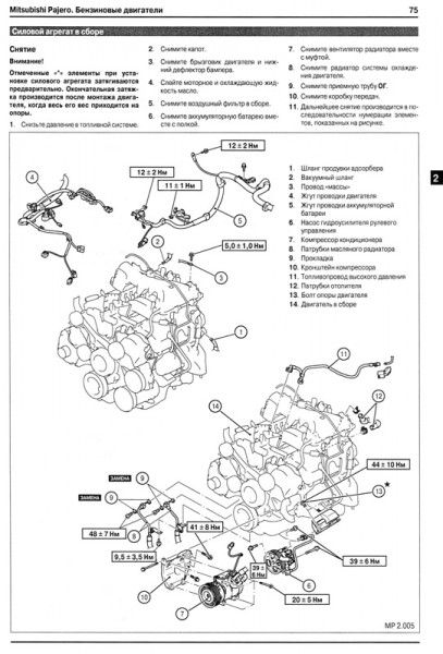 Mitsubishi Pajero IV � 2006 ������ ���������� �3,0/3,8 (��)