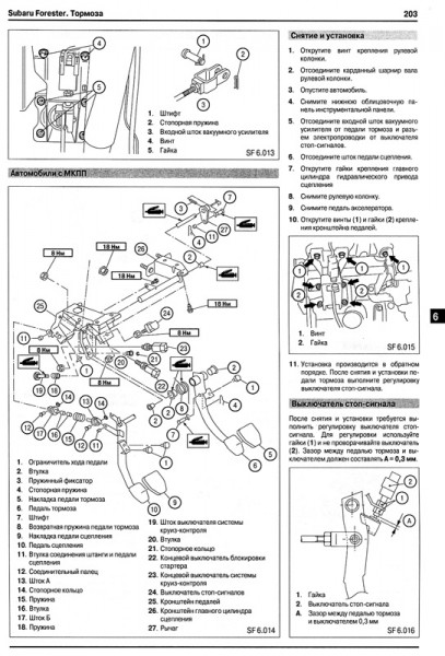 Subaru Forester 2005-08 ��� ���������� �2,0/2,5�����2,5 (��) | ����� �� ������