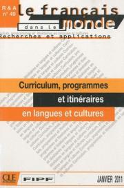 Curriculum, programmes et itineraires en langues et cultures