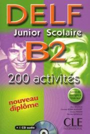 DELF Junior scolaire B2 Livre + corriges + transcriptios
