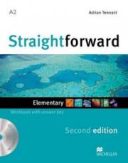 Straightforward Second ed. Elementary WB with answer key with Audio CD