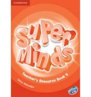 Super Minds Level 4 Teacher&amp;#039;s Resource Book with Audio CD
