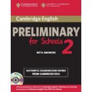 Cambridge English Preliminary for Schools 2 Student's Book Pack (Student's Book with Audio CDs (2)
