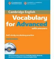 Cambridge Vocabulary for Advanced with Answers and Audio CD