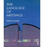 The Language of Meetings