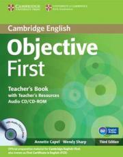 Objective First Teacher's Book with Teacher's Resources Audio CD/CD-ROM