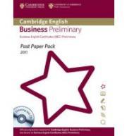 Past Paper Pack for Cambridge English Business Preliminary 2011 Exam Papers and Teacher&amp;#039;s Booklet with Audio CD