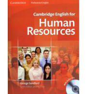 Cambridge English for Human Resources Student&amp;#039;s Book with Audio CDs (2)