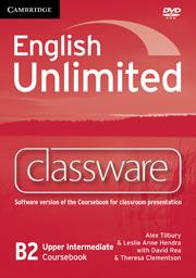 English Unlimited Upper Intermediate Classware DVD-ROM: B2